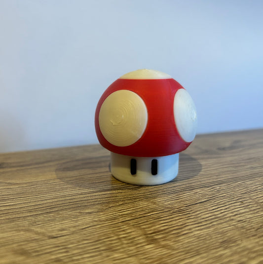 Champignon Mario - Rangement jeux Nintendo Switch X4